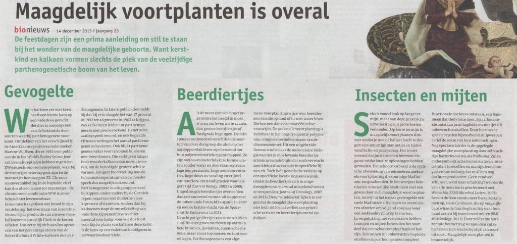 Maagdelijk voortplanten is overal 19 Maagdelijkevoortplantingisoveral