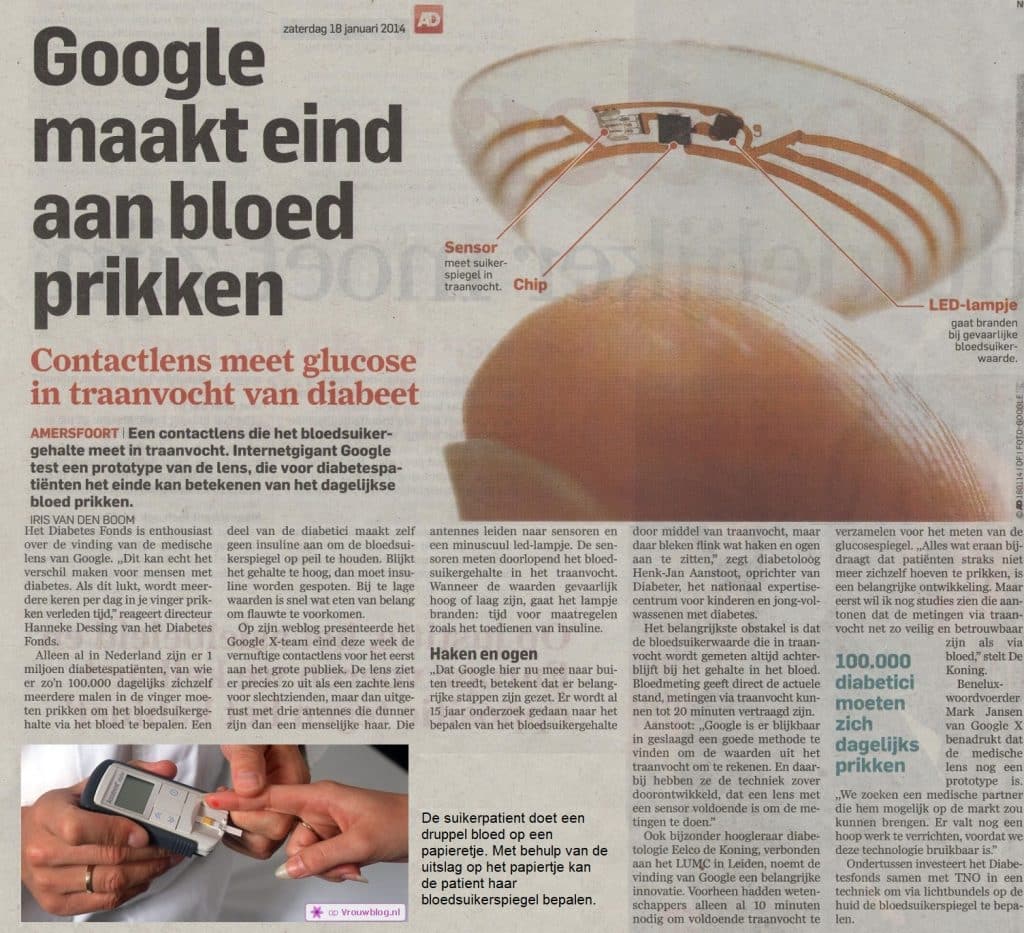 Google maakt een eind aan bloedprikken 23 Googlemaakteindaanbloedprikken