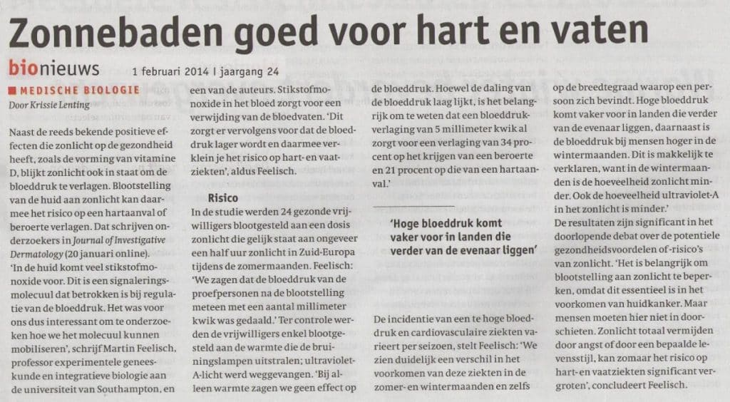 Zonnebaden goed voor hart en vaten 37 Zonnebadengoedvoorhartenvaten