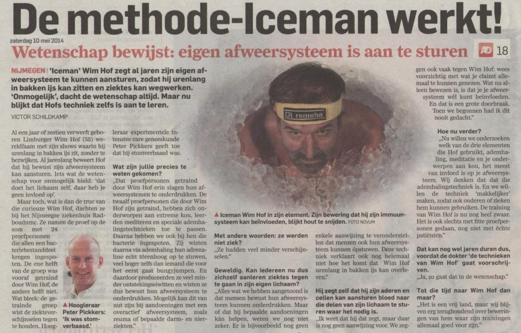 De methode-iceman werkt 1 Demethodeicemanwerkt