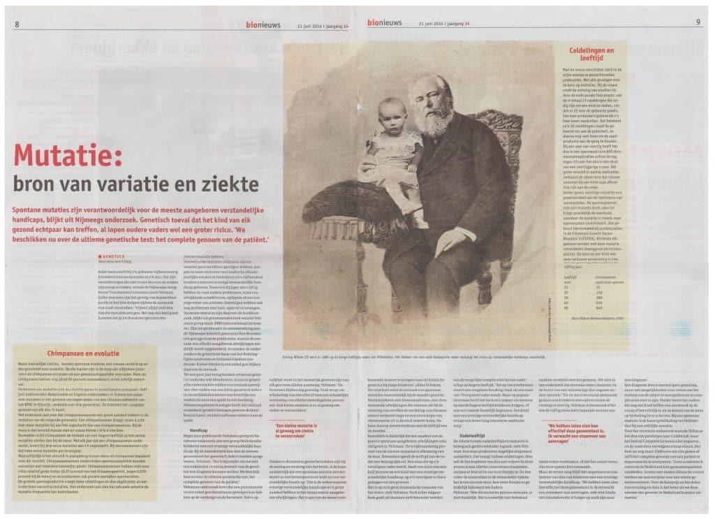 Mutatie, bron van variatie en ziekte 7 Mutatiebronvanvariatieenziekte