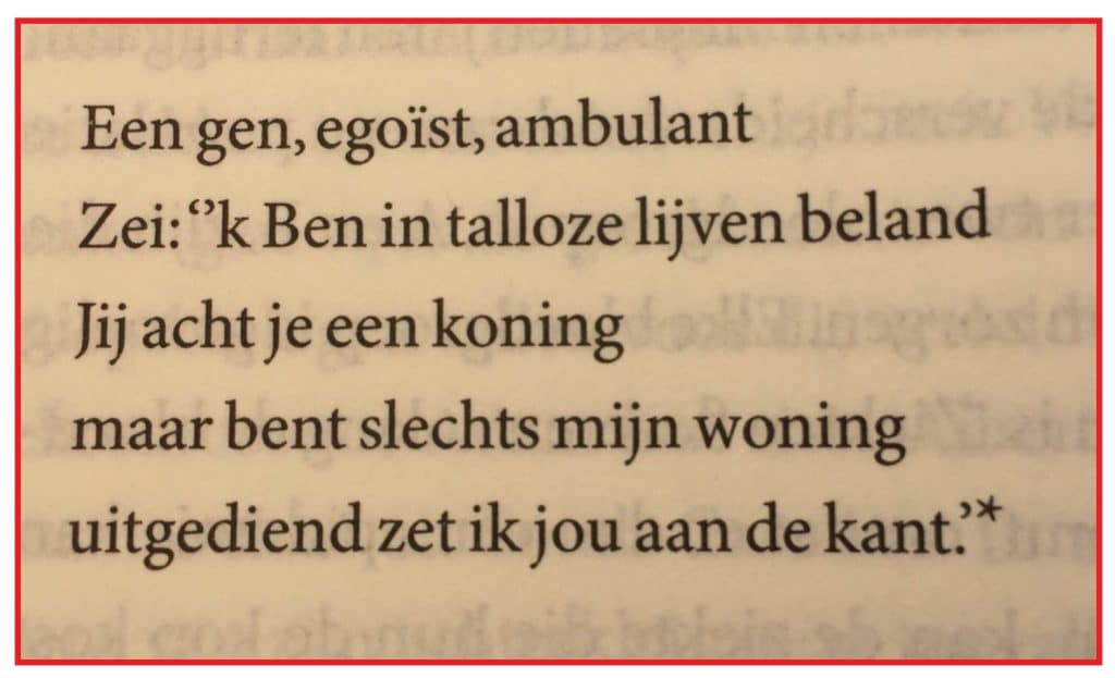 Gen (gedicht) 5 Gen gedicht