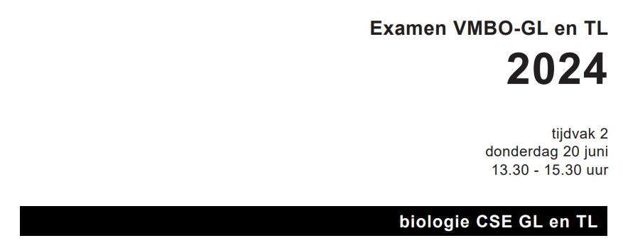 mavo examen 2024 2e tijdvak