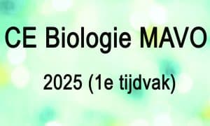 CE biologie mavo 2025 1e tijdvak