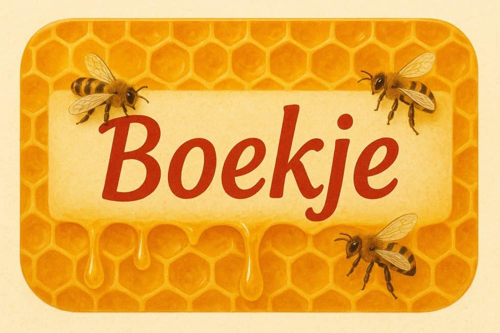 De imker in de klas 3 Boekje Voorkant tekst voor boekje