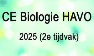 CE biologie havo 20205 2e tijdvak
